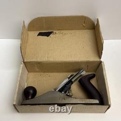 Vintage Stanley Bailey No 4 Wood Working Plane With Box Excellent Condition