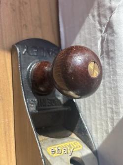 Vintage Stanley Bailey No. 5-1/4 Wood Working Plane Smooth Bottom 11.5 USA Made