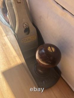 Vintage Stanley Bailey No. 5-1/4 Wood Working Plane Smooth Bottom 11.5 USA Made