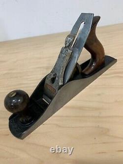 Vintage Stanley Bailey No. 5-1/4 Woodworking Jack Plane. USA. Pat. 1918 Lever Cap