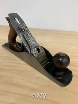 Vintage Stanley Bailey No. 5-1/4 Woodworking Jack Plane. USA. Pat. 1918 Lever Cap