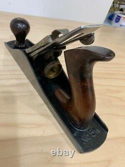 Vintage Stanley Bailey No. 5-1/4 Woodworking Jack Plane. USA. Pat. 1918 Lever Cap