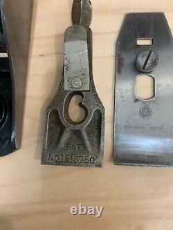 Vintage Stanley Bailey No. 5-1/4 Woodworking Jack Plane. USA. Pat. 1918 Lever Cap