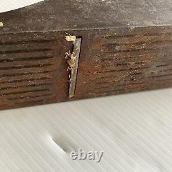 Vintage Stanley Bailey No. 5 Corrugated Bottom Plane Woodworking Restore Project