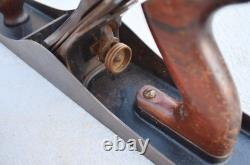 Vintage Stanley Bailey No 7 21 Wood Working Plane Type 5 c. 1885-1888