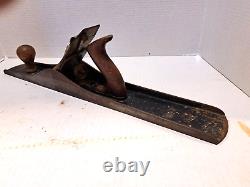 Vintage Stanley Bailey No. 7 Jointer Plane Corrugated B ottom 22 Base Tune & Use