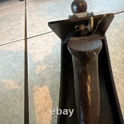 Vintage Stanley Bailey No 7 plane, 22 smooth bottom Wood Woodworking