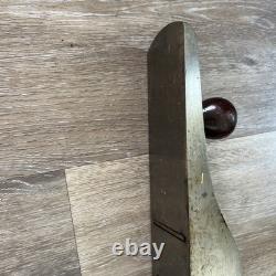 Vintage Stanley Bailey No 7 plane, 22 smooth bottom Wood Woodworking