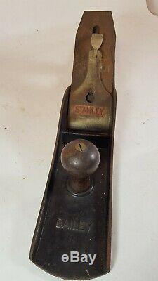 Vintage Stanley Bailey No 8 Woodworking Plane Tool Jointer Smooth Sweetheart Old