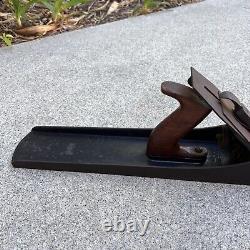 Vintage Stanley Bailey No. 8 Woodworking Wood Plane 24 Used (c)