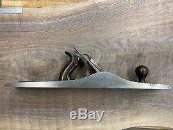 Vintage Stanley Bailey Wood Working Plane No. 7 Smooth Bottom Carpenters Tool 22