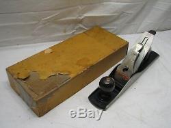 Vintage Stanley Bailey Woodworking Jack Plane Tool No 5 with Box Carpentry Hand