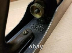 Vintage Stanley Bedrock No 605 Woodworking Plane Smooth Sole Sweetheart Iron