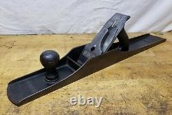 Vintage Stanley Bedrock No 608 C Corrugated Jointer Plane Woodworking Tool