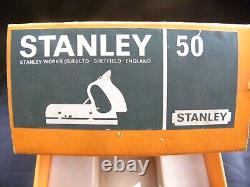 Vintage Stanley Eng No 50 Combination Plane VGC & Complete (806)