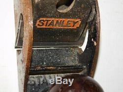 Vintage Stanley No 10 1/2 Carriage Maker Woodworking Rabbet Plane Carpenter Tool