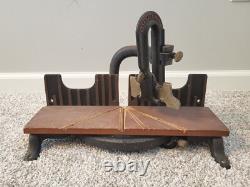 Vintage Stanley No 150 Cast Iron Miter Saw Box Woodworking Tool Made in USA