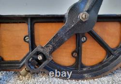 Vintage Stanley No 150 Cast Iron Miter Saw Box Woodworking Tool Made in USA