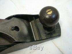 Vintage Stanley No. 4-1/2 Wide Jack Plane 1892 Iron Woodworking Tool