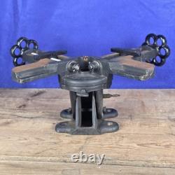 Vintage Stanley No. 400 Cast Iron Mitre Vice, Tilts, Rotates Picture Framing