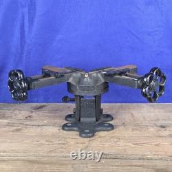 Vintage Stanley No. 400 Cast Iron Mitre Vice, Tilts, Rotates Picture Framing