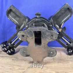 Vintage Stanley No. 400 Cast Iron Mitre Vice, Tilts, Rotates Picture Framing