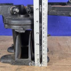 Vintage Stanley No. 400 Cast Iron Mitre Vice, Tilts, Rotates Picture Framing