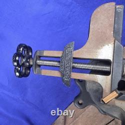 Vintage Stanley No. 400 Cast Iron Mitre Vice, Tilts, Rotates Picture Framing