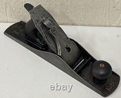 Vintage Stanley No. 5 1/2 Woodworking Plane Ribbed Bottom for restoration