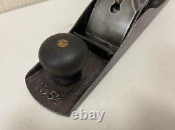 Vintage Stanley No. 5 1/2 Woodworking Plane Ribbed Bottom for restoration