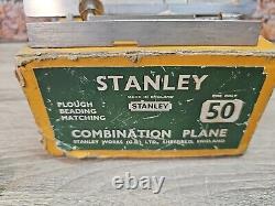 Vintage Stanley No 50 Combination Plane