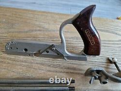 Vintage Stanley No 50 Combination Plough Plane With 29 Cutters