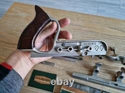 Vintage Stanley No 50 Combination Plough Plane With 29 Cutters