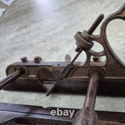 Vintage Stanley No 55 Combination Plane Tool Woodworking Metal USA Rare