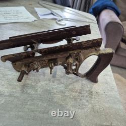 Vintage Stanley No 55 Combination Plane Tool Woodworking Metal USA Rare