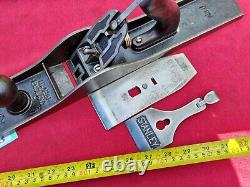 Vintage Stanley No 6 Smoothing Plane in Good Used Condition With Usual Age Marks