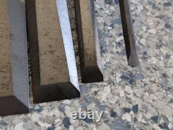Vintage Stanley No 60 USA 8 Pieces 2 to 1/4 Woodworking chisel Set