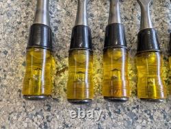 Vintage Stanley No 60 USA 8 Pieces 2 to 1/4 Woodworking chisel Set