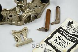 Vintage Stanley No 71 Router Plane Woodworking Collectable