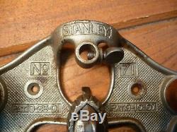 Vintage Stanley No. 71 Router Plane Woodworking Tool