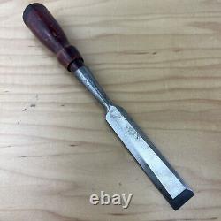 Vintage Stanley No. 750 Bevel Edge Chisel 3/4'' Wide Woodworking Chisel USA Made