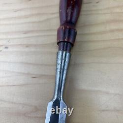 Vintage Stanley No. 750 Bevel Edge Chisel 3/4'' Wide Woodworking Chisel USA Made