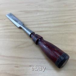 Vintage Stanley No. 750 Bevel Edge Chisel 3/4'' Wide Woodworking Chisel USA Made