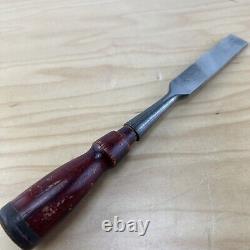 Vintage Stanley No. 750 Bevel Edge Chisel 3/4'' Wide Woodworking Chisel USA Made