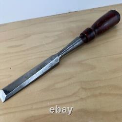 Vintage Stanley No. 750 Bevel Edge Chisel 3/4'' Wide Woodworking Chisel USA Made