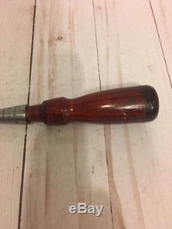 Vintage Stanley No. 750 Woodworking Bevel edge Socket Chisel 1/8'' Wide USA