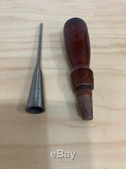 Vintage Stanley No. 750 Woodworking Socket Chisel 1/8'' Wide, Made In USA