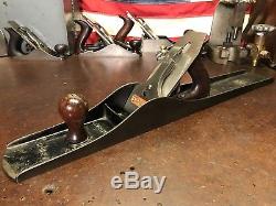 Vintage Stanley No. 8 Type 15 Wood Plane 1931-1932 Antique Woodworking Hand Tool