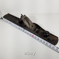 Vintage Stanley No. 8 Woodworking Wood Hand Plane Smooth Bottom