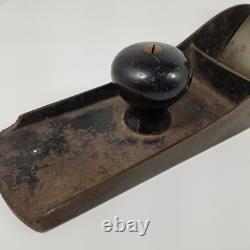 Vintage Stanley No. 8 Woodworking Wood Hand Plane Smooth Bottom